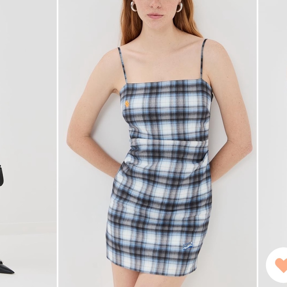 Acne Studios Check Flannel Dress NWT - Picture 1 of 7